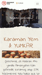 Mobile Screenshot of karamanyem.com